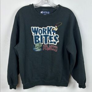 Big Dogs Men's Black Graphic Sweater